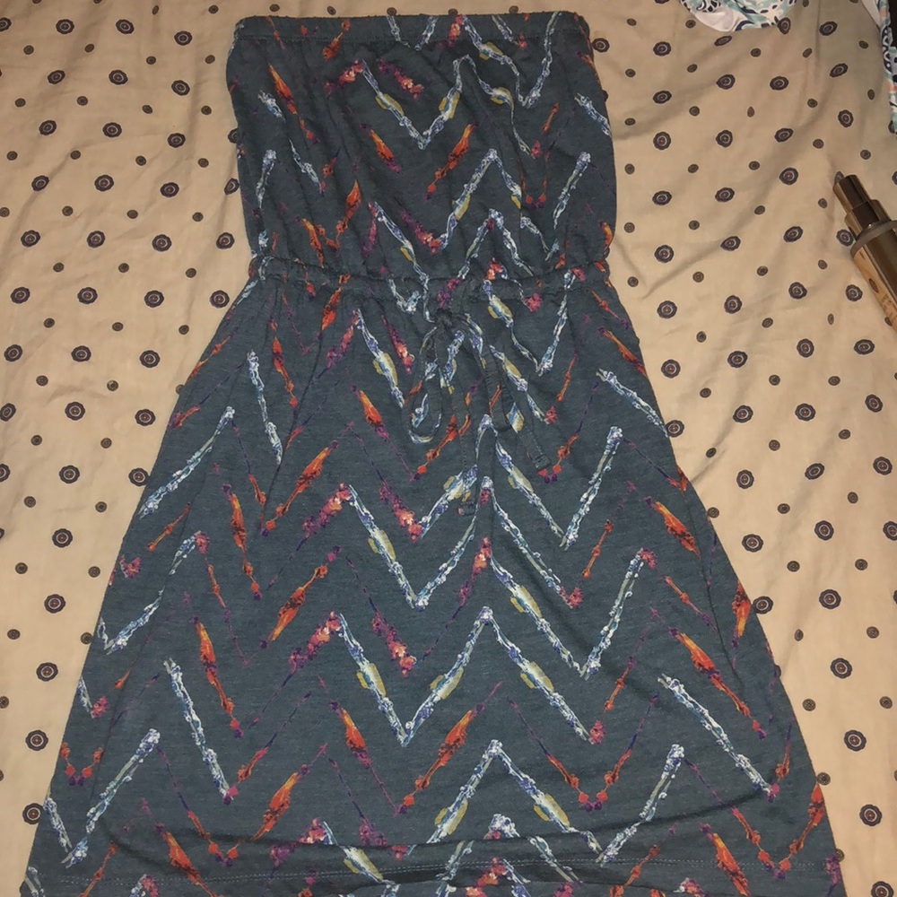 Strapless dress